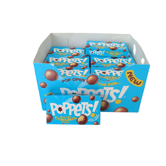 Poppets salted caramel fudge
