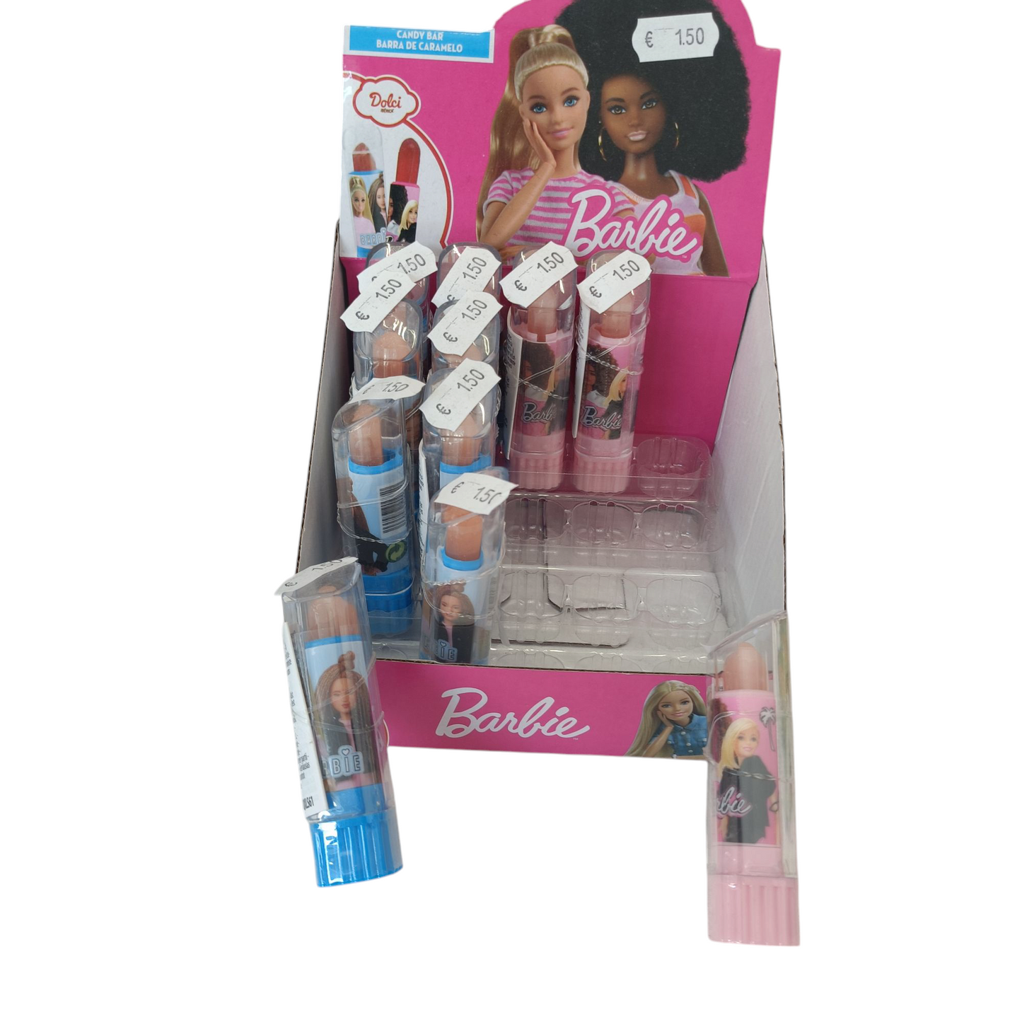 Barbie candy bar al caramello