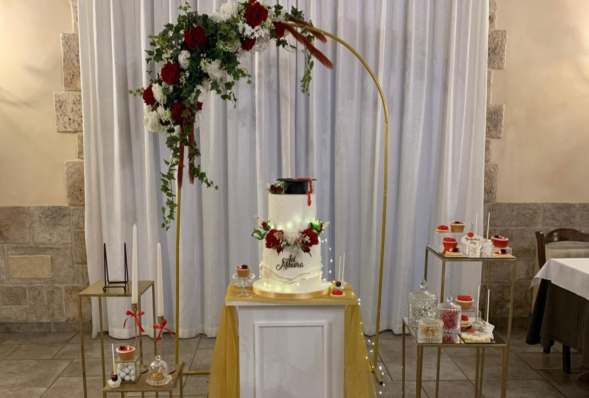 Allestimento laurea donna. Da preventivare