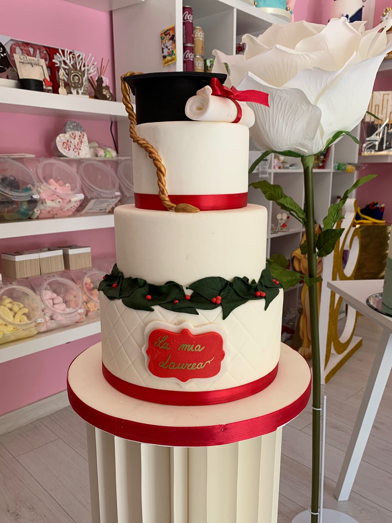 Torta laurea per donna