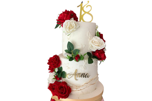 Torta 18 anni per donna